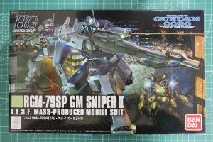 ガンプラレビュー｜HGUC RGM-79SP ジムスナイパーⅡ製作