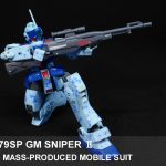 ガンプラレビュー|HG RGM-79SPジムスナイパーⅡ製作 デカール迷彩