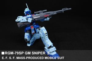 ガンプラレビュー|HG RGM-79SPジムスナイパーⅡ製作 デカール迷彩