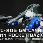 ガンプラレビュー|HG ジム・キャノン ロケットバズーカプレバン製作