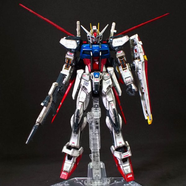 RGエールストライクガンダム全身正面写真