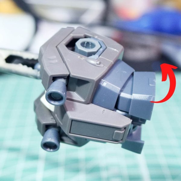 腹部（後）可動写真