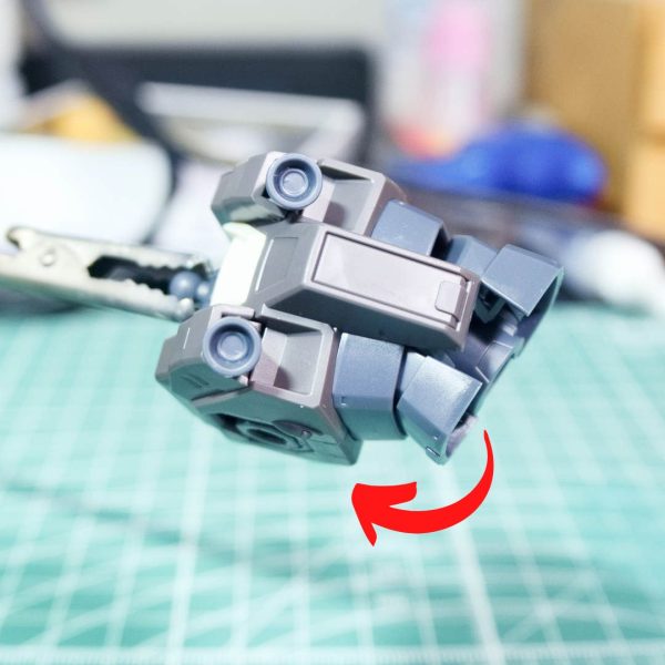 腹部（右）可動写真