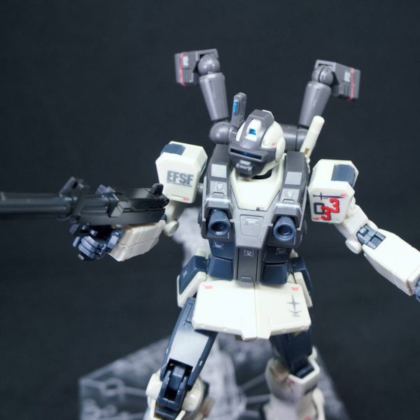 ガンプラ素組レビュー｜HGジム・ナイトシーカー（プレバン）作った |