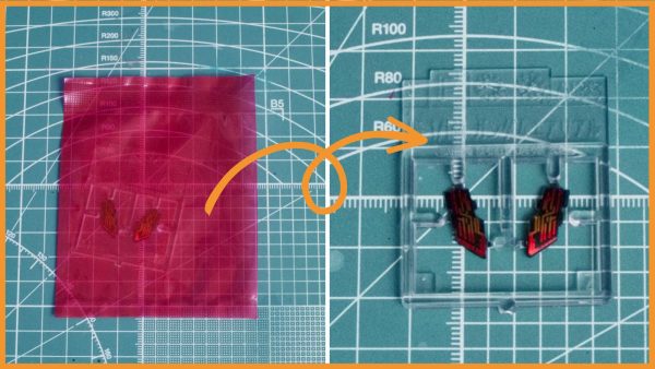 HGガンダムエアリアルFパーツ写真