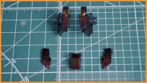 HGガンダムエアリアルクリアパーツ写真