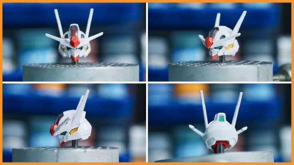 HGガンダムエアリアル 頭部写真