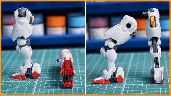 HGガンダムエアリアル 脚部写真