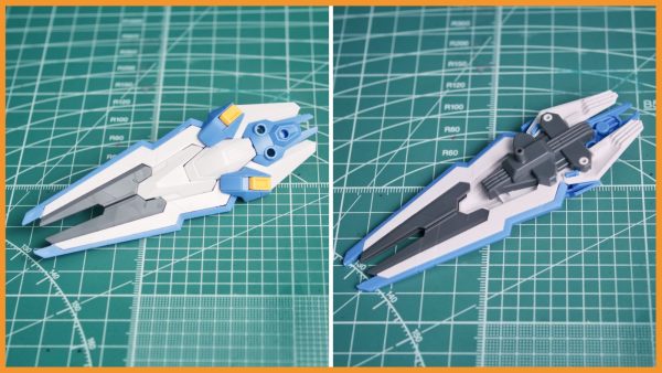 HGガンダムエアリアル武装エスカッシャンシールド状態写真