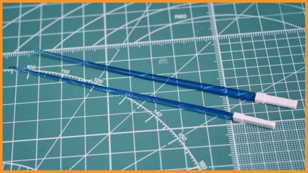 HGガンダムエアリアル武装ビームサーベル写真