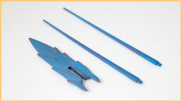 HGガンダムエアリアル、ビーム刃写真