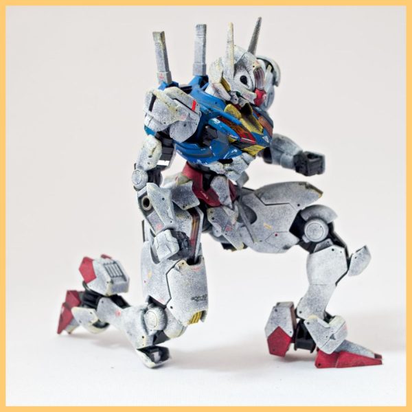 HGガンダムエアリアル、ポージング写真⑧