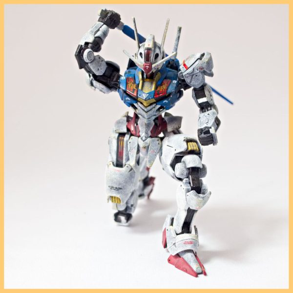 HGガンダムエアリアル、ポージング写真➉