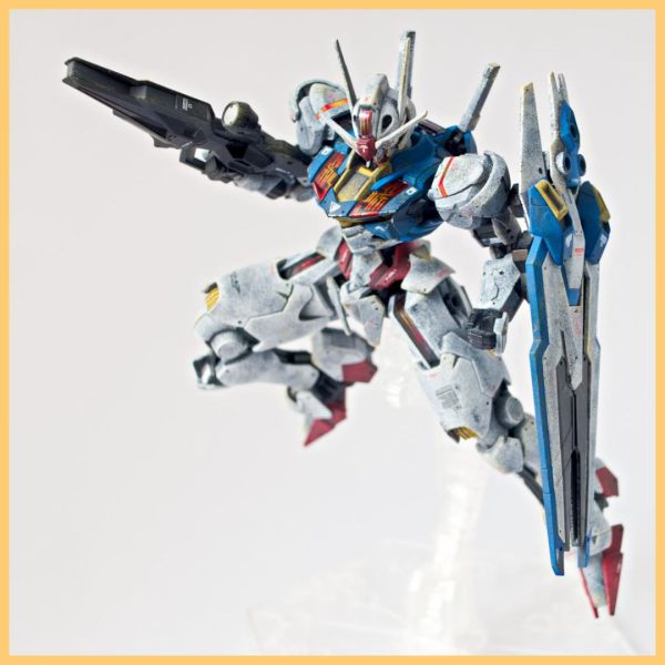HGガンダムエアリアル、ポージング写真⑪