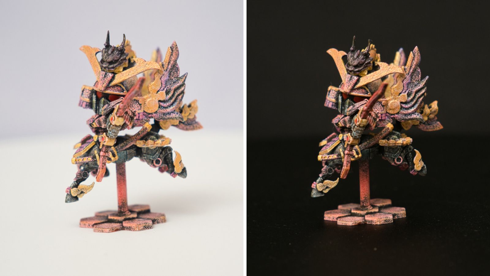 武者精太頑駄無麒麟児特装【赤備え】左側面写真2枚