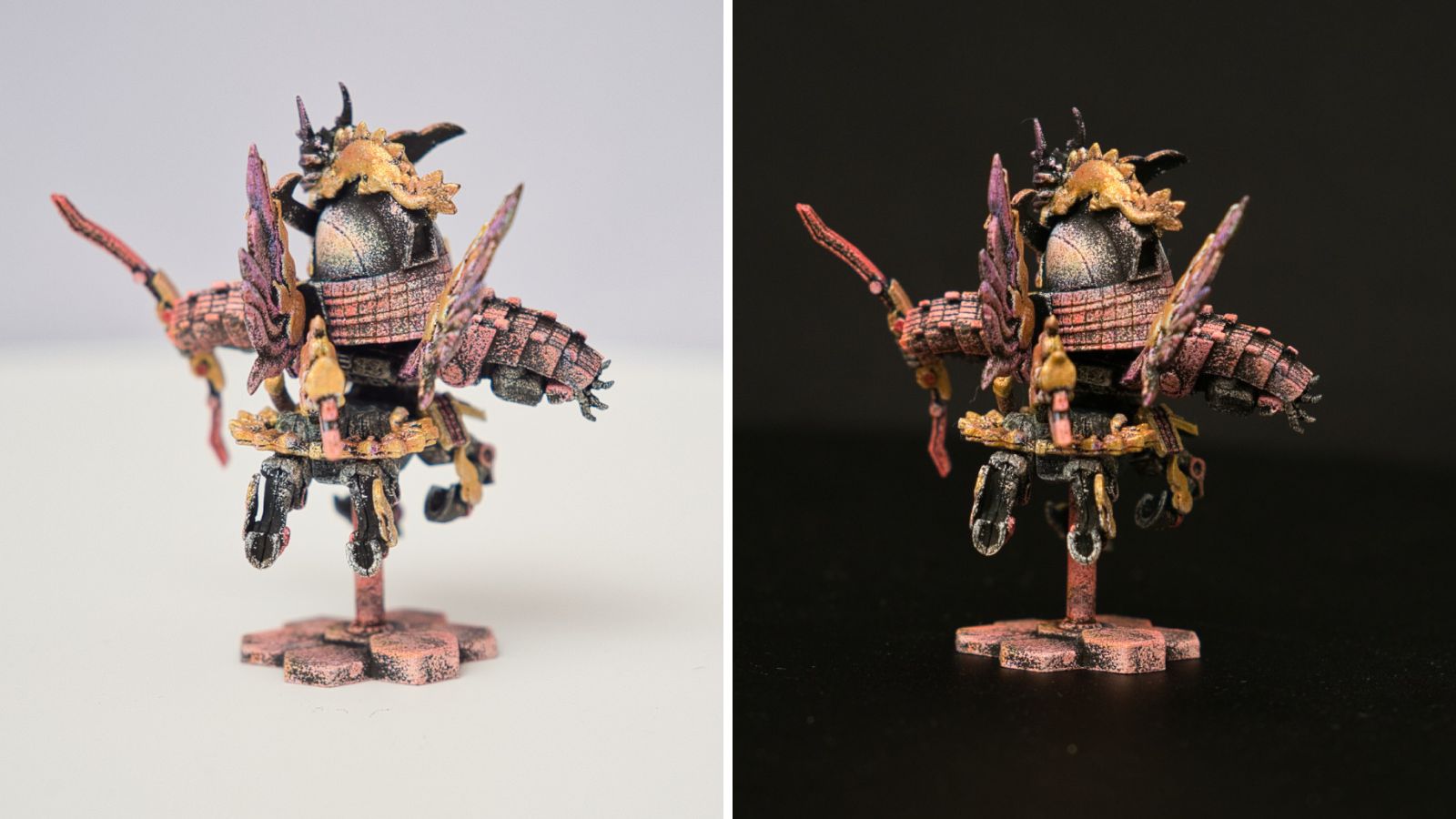 武者精太頑駄無麒麟児特装【赤備え】背面写真2枚